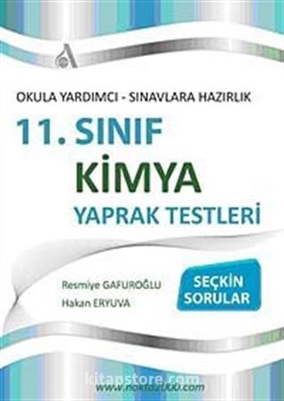 11. Sınıf Kimya Yaprak Test