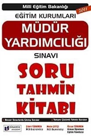 2011 Müdür Yardımcılığı Sınavı Soru Tahmin Kitabı