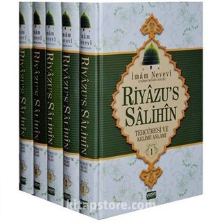 Riyazus Salihin Tercümesi ve Kelime Anlamı (5 Cilt Takım)