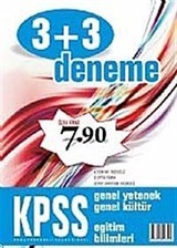 KPSS Genel Yetenek Genel Kültür - Eğitim Blimleri 3+3 Deneme