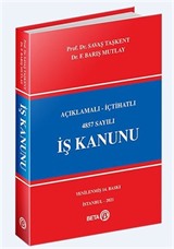 Açıklamalı-İçtihatlı 4857 Sayılı İş Kanunu