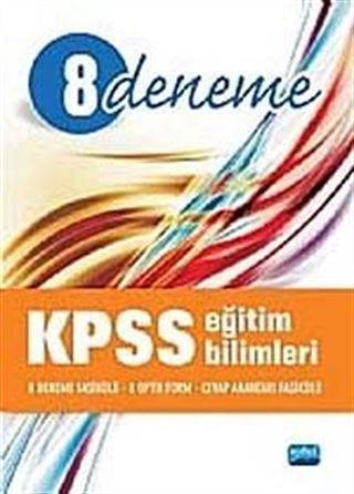 KPSS Eğitim Bilimleri 8 Deneme