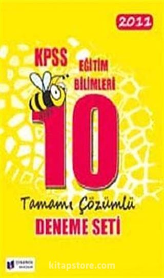 2011 KPSS Eğitim Bilimleri Tamamı Çözümlü 10 Deneme Seti