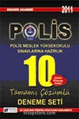 2011 Polis Meksek Yüksek Okulu Sınavlarına Hazırlık / Tamamı Çözümlü 10 Deneme Seti