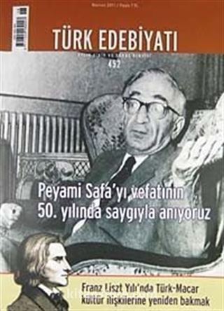 Türk Edebiyatı / Aylık Fikir ve Sanat Dergisi Sayı:452 Haziran 2011