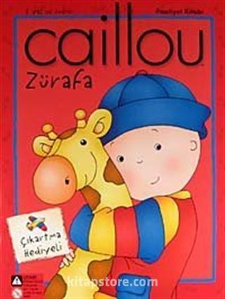 Caillou Zürafa Faaliyet Kitabı / Çıkartma Hediyeli