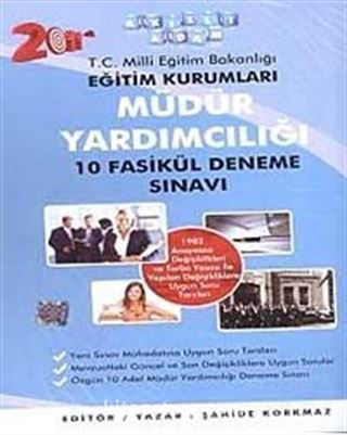 Müdür Yardımcılığı 10 Fasikül Deneme Sınavı