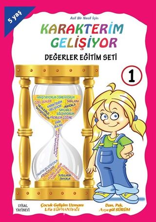 Karakterim Gelişiyor Değerler Eğitim Seti (5 Yaş) (8 Kitap)