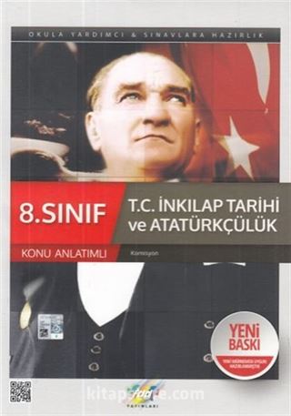 8. Sınıf T.C. İnkılap Tarihi ve Atatürkçülük Konu Anlatımlı