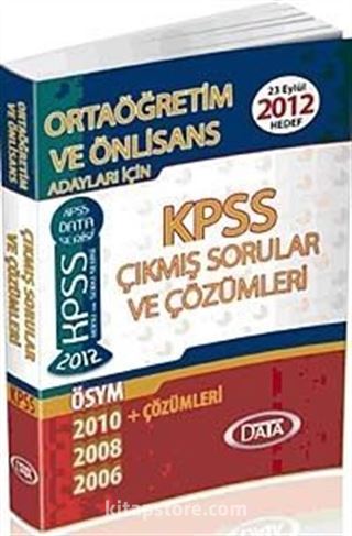 2012 KPSS Çıkmış Sorular ve Çözümleri / Ortaöğretim ve Önlisans Adayları İçin