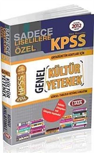 2012 KPSS Genel Kültür Genel Yetenek / Sadece Liselilere Özel