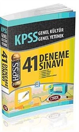 KPSS Genel Kültür Genel Yetenek -41 Deneme Sınavı