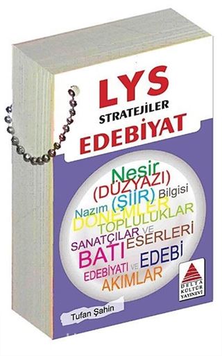 LYS Edebiyat Strateji Kartları