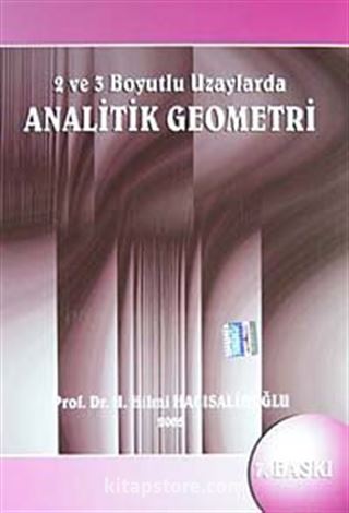 2 ve 3 Boyutlu Uzaylarda Analitik Geometri