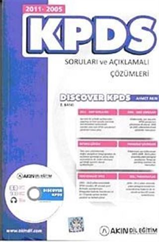 Discover KPDS Soruları ve Açıklamalı Çözümleri (2005-2011)