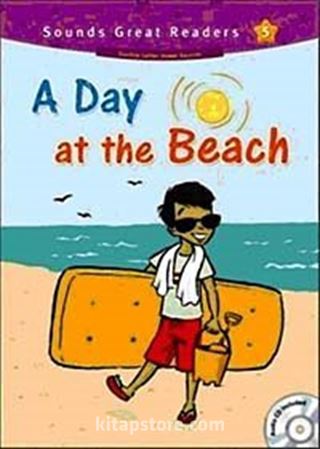 A Day at the Beach +CD (Sounds Great Readers-5)