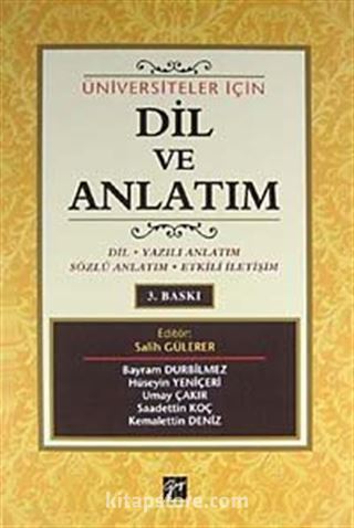 Üniversitler İçin Dil ve Anlatım