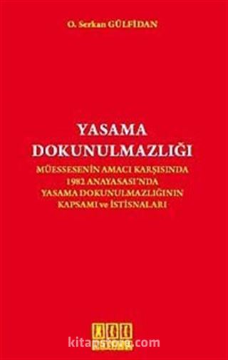 Yasama Dokunulmazlığı