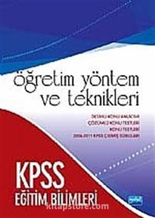 KPSS Eğitim Bilimleri / Öğretim Yöntem ve Teknikleri