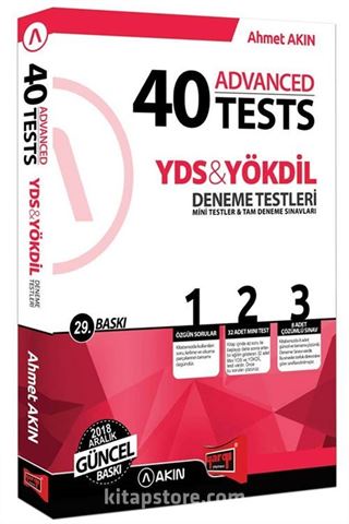 YDSYÖKDİL Advanced 40 Test