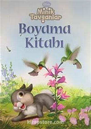 Minik Tavşanlar Boyama Kitabı