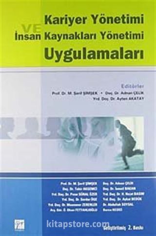 Kariyer Yönetimi İnsan Kaynakları Yönetimi Uygulamaları