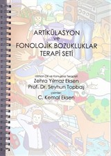 Artikülasyon ve Fonolojik Bozukluklar Terapi Seti (229 Adet Resimli Uygulama Kart Ekli)