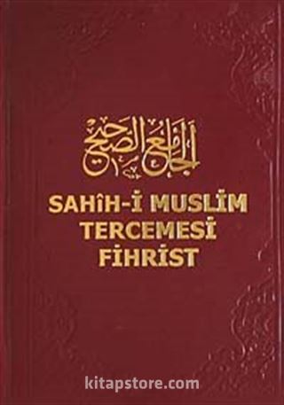 Sahih-i Muslim Tercemesi Fihrist