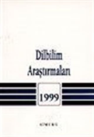 Dilbilim Araştırmaları /1999