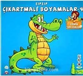 Şıpşıp Çıkartmalı Boyamalar -4 / Orman Hayvanları