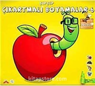 Şıpşıp Çıkartmalı Boyamalar -6 / Böcekler