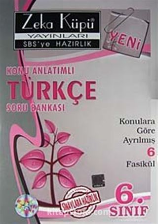 6.Sınıf Konu Anlatımlı Türkçe Soru Bankası (6 Fasikül)