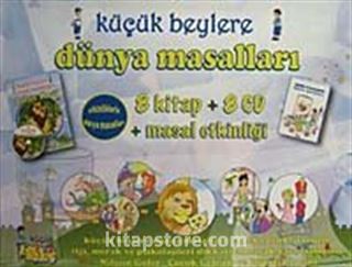 Küçük Beylere Dünya Masalları Seti (8 Kitap + 8 Cd)