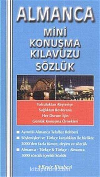 Almanca Mini Konuşma Kılavuzu Sözlük