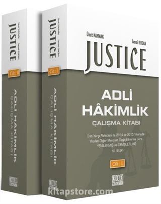 Justice / Adli Hakimlik Çalışma Kitabı (2 Cilt)