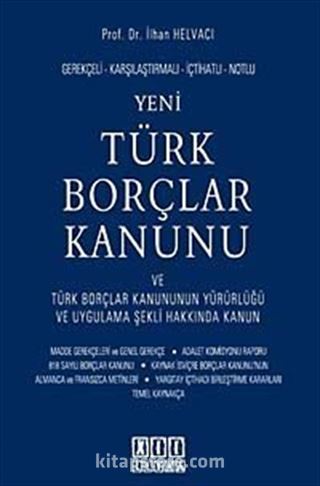 Yeni Türk Borçlar Kanunu