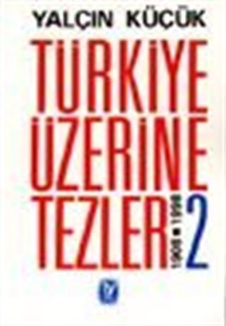 Türkiye Üzerine Tezler 1908-1998 2