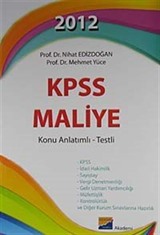 2012 KPSS Maliye Konu Anlatımlı - Testli