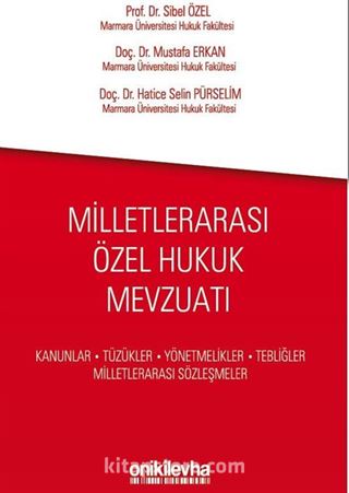 Milletlerarası Özel Hukuk Mevzuatı