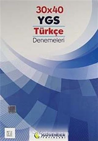 30x40 YGS Türkçe Denemeleri