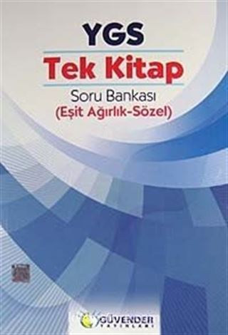 YGS Tek Kitap Soru Bankası (Eşit Ağırlık-Sözel)