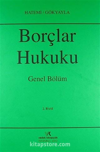 Borçlar Hukuku Genel Bölüm