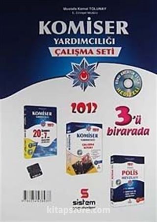 2012 Komiser Yardımcılığı Çalışma Seti (3 Kitap)