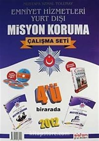 2012 Emniyet Hizmetleri Yurt Dışı Misyon Koruma Çalışma Seti (2 Kitap)