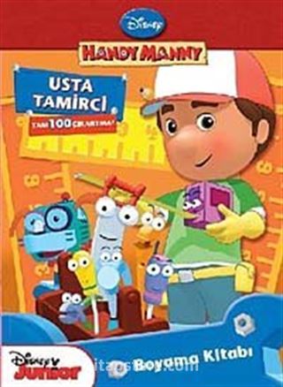 Usta Tamirci Boyama Kitabı / Handy Manny