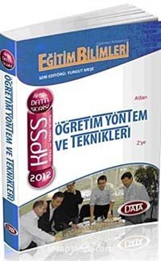 2012 KPSS Eğitim Bilimleri Öğretim Yöntem ve Teknikleri Konu Anlatımlı