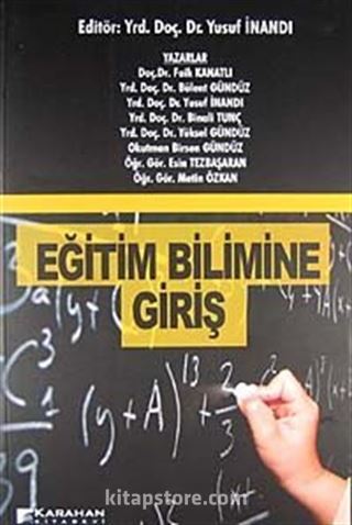 Eğitim Bilimine Giriş