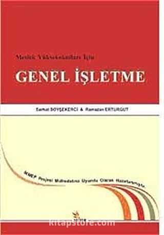 Genel İşletme / Meslek Yüksekokulları İçin