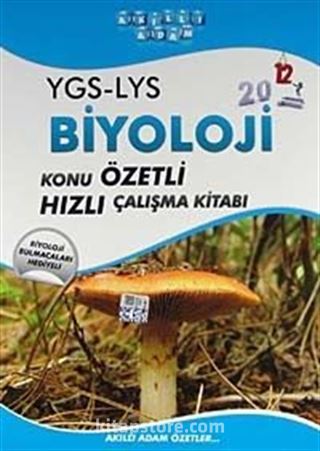 2012 YGS-LYS Biyoloji Konu Özetli Hızlı Çalışma Kitabı