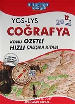 2012 YGS-LYS Coğrafya Konu Özetli Hızlı Çalışma Kitabı